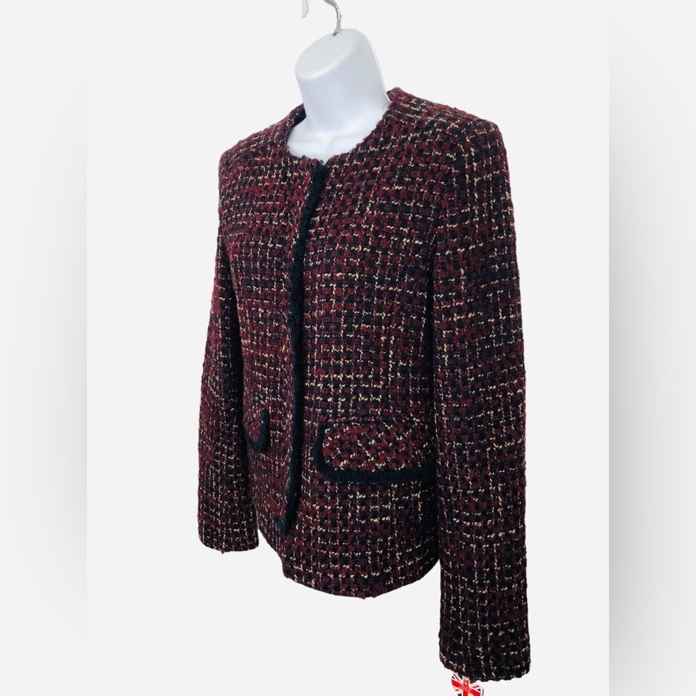NWT Helene Berman London X Anthropologie Wool Blend Size M (srp $289) - Picture 5 of 12